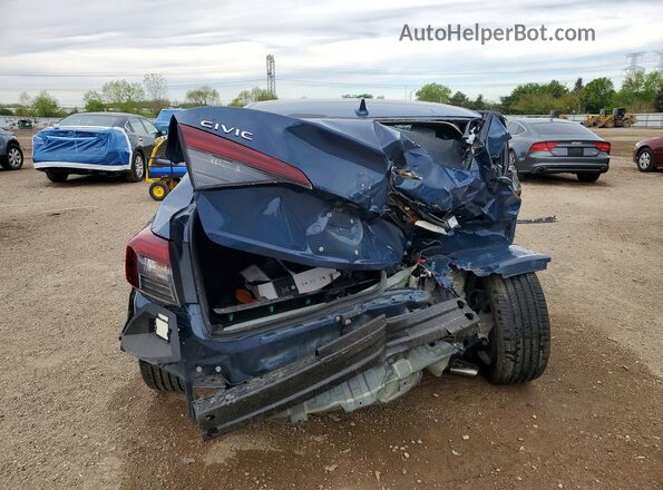 2HGFE2F53SH576983 2025 HONDA CIVIC Blue Widok z tyłu