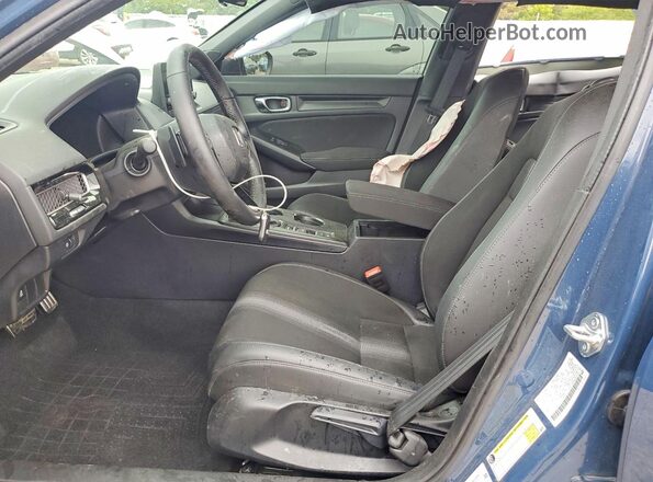 2HGFE2F53SH576983 2025 HONDA CIVIC Blue Widok wnętrza z przodu