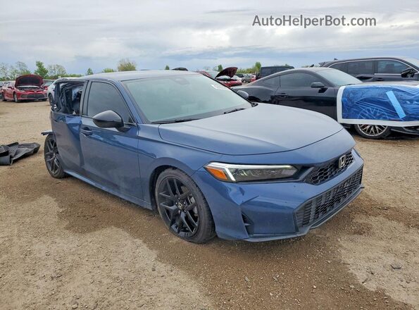 2HGFE2F53SH576983 2025 HONDA CIVIC Blue Przód prawy
