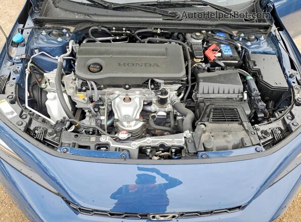 2HGFE2F53SH576983 2025 HONDA CIVIC Blue Widok wnętrza z tyłu