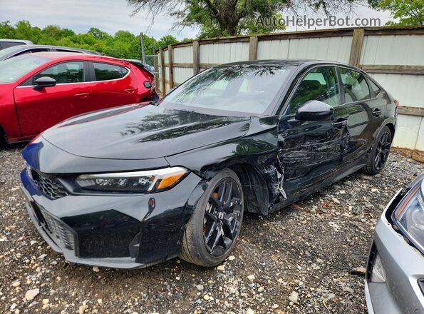 2HGFE2F53SH600201 2025 HONDA CIVIC Black Przód lewy