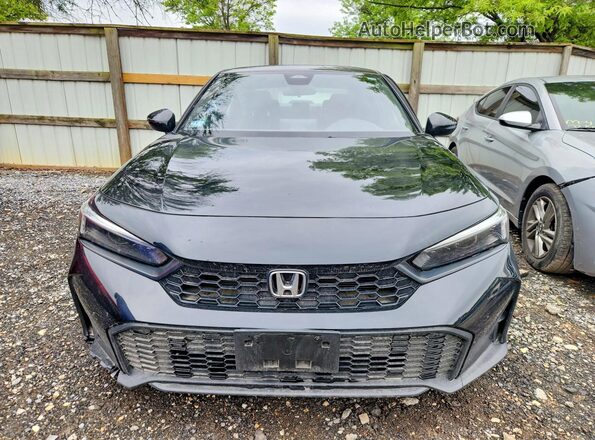 2HGFE2F53SH600201 2025 HONDA CIVIC Black Widok z przodu