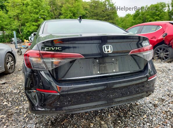 2HGFE2F53SH600201 2025 HONDA CIVIC Black Widok z tyłu