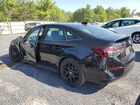 2025 Honda Civic Black vin: 2HGFE2F53SH600201 Damage: Rear Bumper, Dent(S) W/ Paint Dmg, > 12 Inches