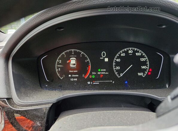 2HGFE2F53SH600201 2025 HONDA CIVIC Black Widok zestawu wskaźników