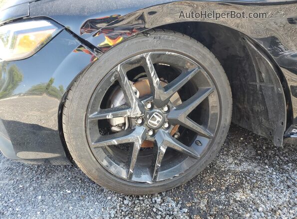 2HGFE2F53SH600201 2025 HONDA CIVIC Black Widok wnętrza 360 stopni