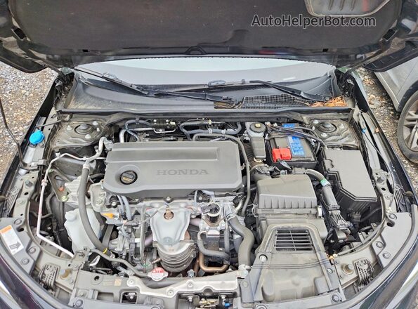 2HGFE2F53SH600201 2025 HONDA CIVIC Black Widok wnętrza z tyłu