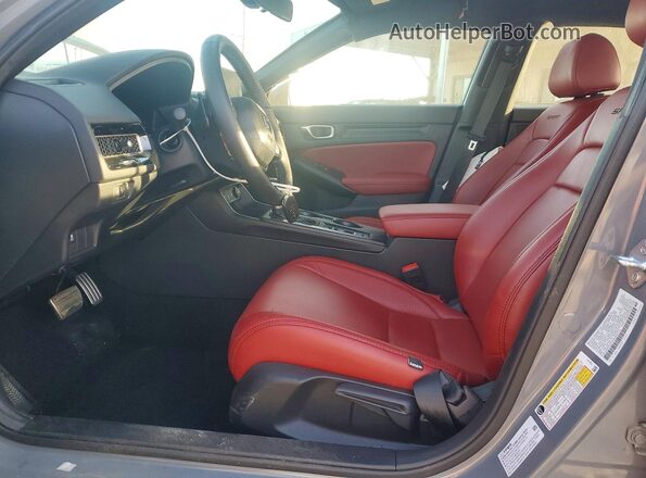 2HGFE2F53SH602174 2025 HONDA CIVIC Gray Widok wnętrza z przodu