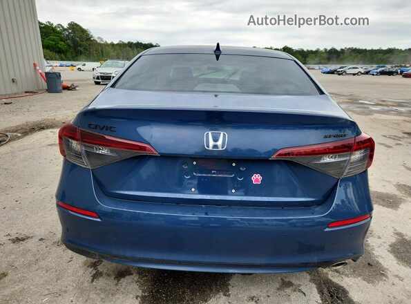 2HGFE2F53TH508961 2026 HONDA CIVIC Синий Вид сзади