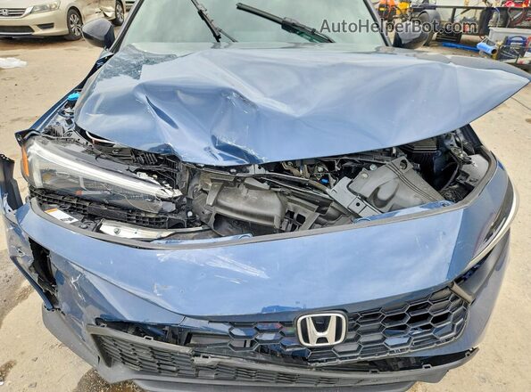 2HGFE2F53TH508961 2026 HONDA CIVIC Синий Вид задней части салона