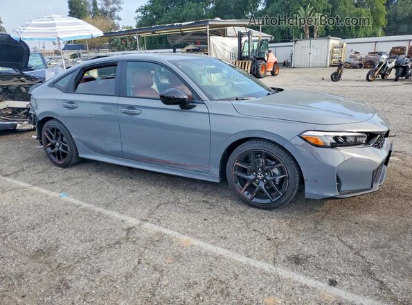 2HGFE2F53TH525713 2026 HONDA CIVIC Gray Front right