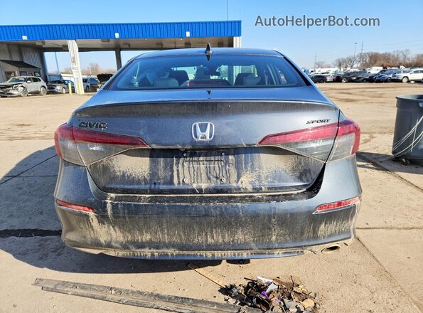 2HGFE2F53TH525954 2026 HONDA CIVIC Серый Вид сзади