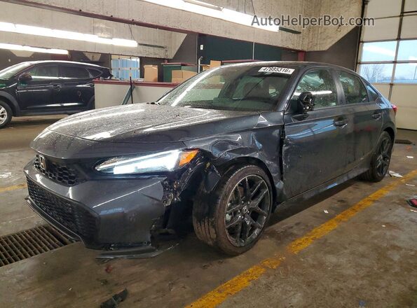 2HGFE2F53TH557352 2026 HONDA CIVIC Угольный Передняя левая четверть