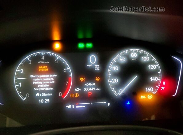 2HGFE2F53TH557352 2026 HONDA CIVIC Угольный Вид щитка приборов