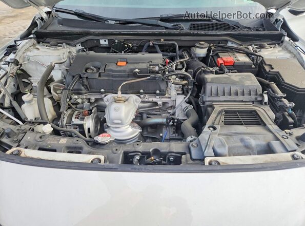 2HGFE2F54NH584465 2022 HONDA CIVIC White უკანა სალონის ხედი
