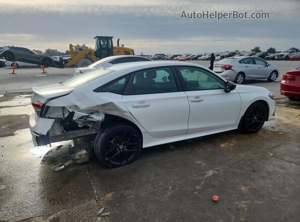 2HGFE2F54NH584465 2022 HONDA CIVIC White უკანა მარჯვენა