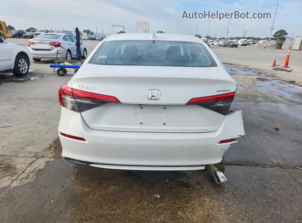 2HGFE2F54NH584465 2022 HONDA CIVIC White უკანა ხედი