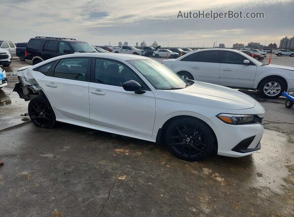 2HGFE2F54NH584465 2022 HONDA CIVIC White წინა მარჯვენა