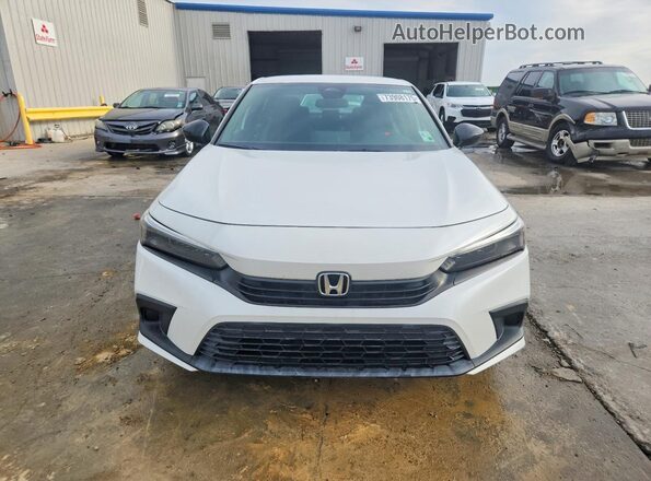 2HGFE2F54NH584465 2022 HONDA CIVIC White წინა ხედი