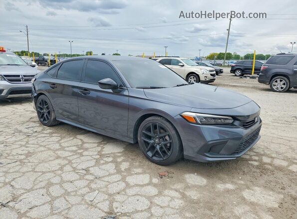 2HGFE2F54NH597751 2022 HONDA CIVIC Gray წინა მარჯვენა