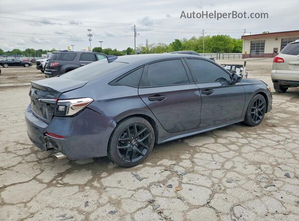2HGFE2F54NH597751 2022 HONDA CIVIC Gray უკანა მარჯვენა