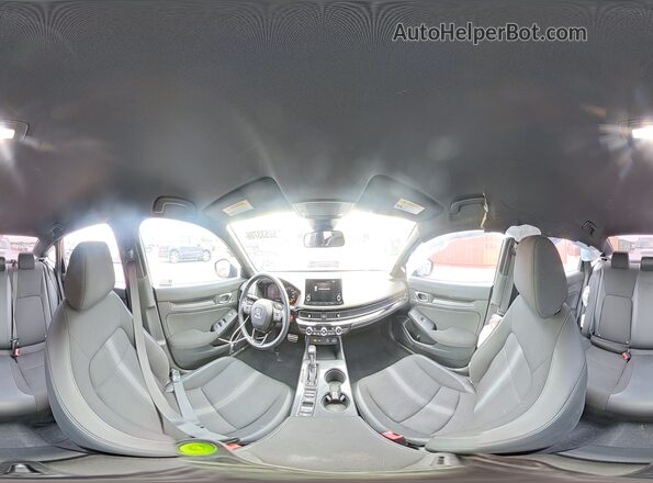 2HGFE2F54NH597751 2022 HONDA CIVIC Gray VIN კოდის სტიკერის ხედი