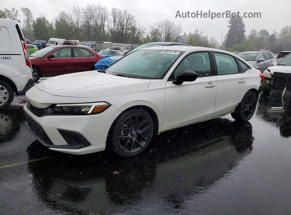 2HGFE2F54PH551632 2023 HONDA CIVIC White Przód lewy