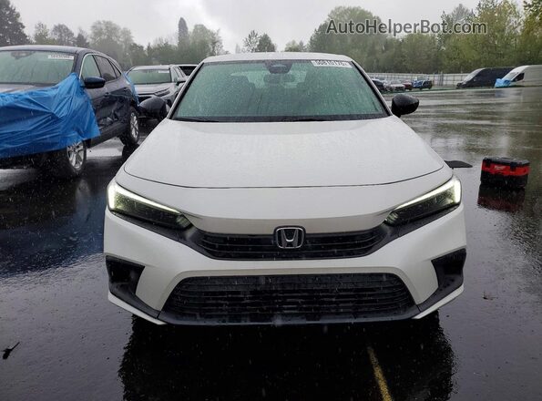 2HGFE2F54PH551632 2023 HONDA CIVIC White Widok z przodu