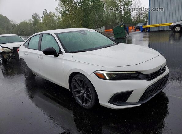 2HGFE2F54PH551632 2023 HONDA CIVIC White Przód prawy