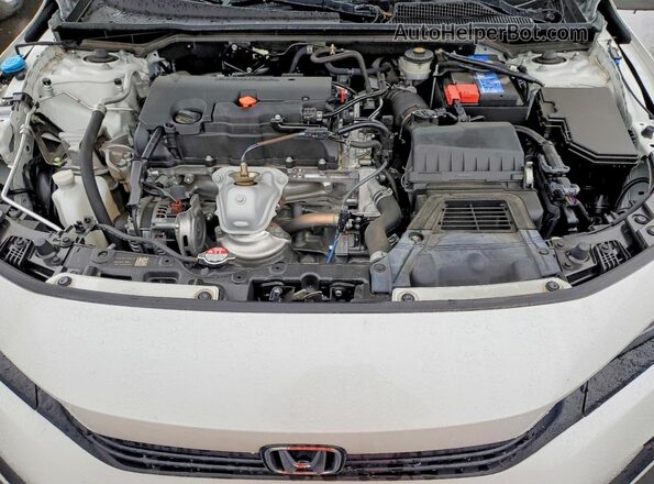 2HGFE2F54PH551632 2023 HONDA CIVIC White Widok wnętrza z tyłu