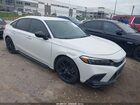2023 Honda Civic Sport White vin: 2HGFE2F54PH551694