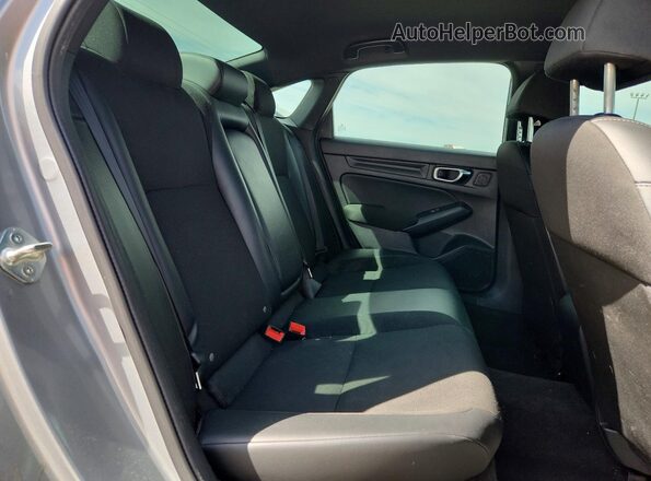 2HGFE2F54SH506229 2025 HONDA CIVIC Silver Vista de los asientos traseros