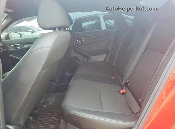 2HGFE2F54SH526951 2025 HONDA CIVIC Red Vista de los asientos traseros