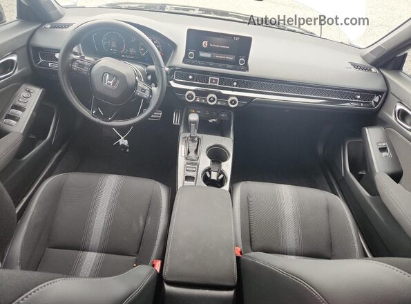 2HGFE2F54SH545239 2025 HONDA CIVIC Белый Вид панели приборов
