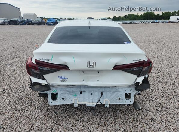2HGFE2F54SH545239 2025 HONDA CIVIC Белый Вид сзади