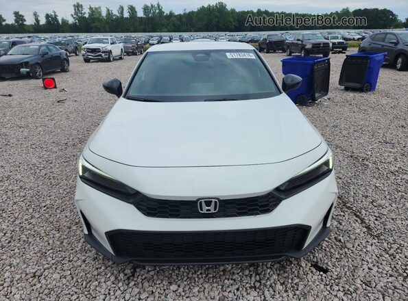 2HGFE2F54SH545239 2025 HONDA CIVIC Белый Вид спереди
