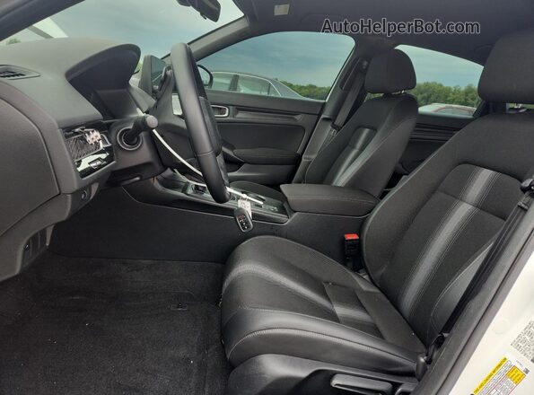 2HGFE2F54SH545239 2025 HONDA CIVIC Белый Вид салона спереди