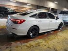 2022 Honda Civic Sport White vin: 2HGFE2F55NH503246