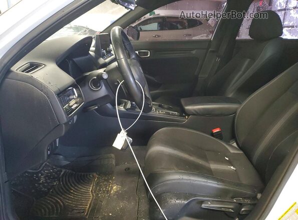 2HGFE2F55NH503246 2022 HONDA CIVIC White წინა სალონის ხედი