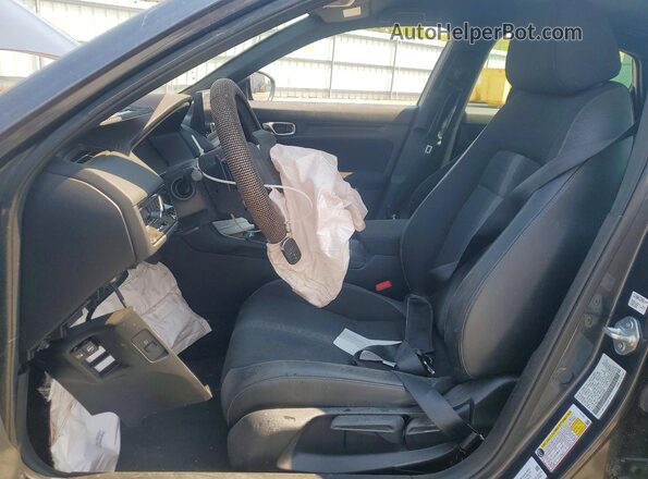 2HGFE2F55NH536442 2022 HONDA CIVIC Gray Vista interior delantera