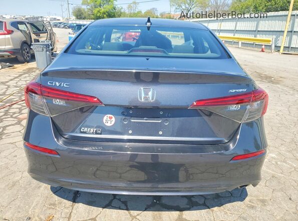 2HGFE2F55NH536442 2022 HONDA CIVIC Gray Vista trasera