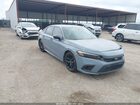 2022 Honda Civic Sport Серый vin: 2HGFE2F55NH581896
