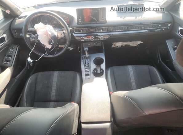 2HGFE2F55NH610538 2022 HONDA CIVIC White Vista del salpicadero