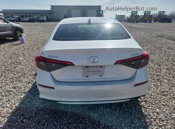 2HGFE2F55NH610538 2022 HONDA CIVIC White Vista trasera
