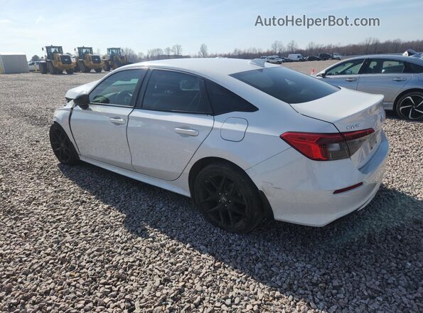 2HGFE2F55NH610538 2022 HONDA CIVIC White Trasero izquierdo