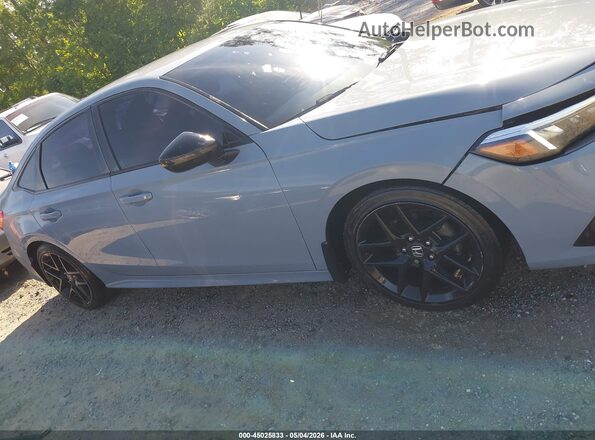 2HGFE2F55PH505078 2023 HONDA CIVIC Серый Вид задней части салона