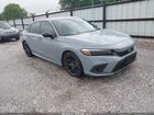 2023 Honda Civic Sport Light Blue vin: 2HGFE2F55PH513844