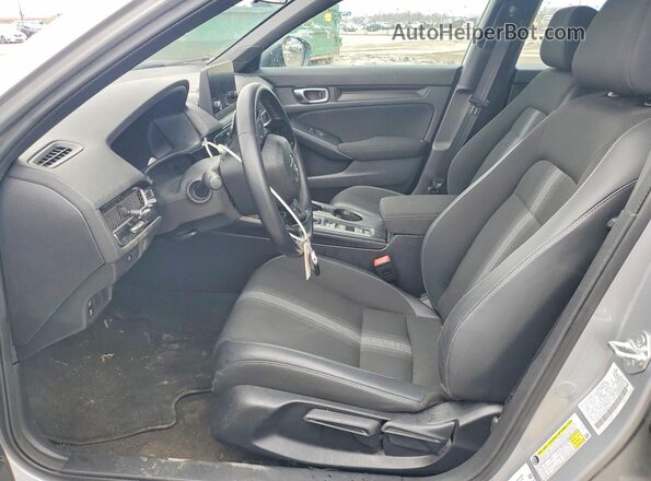 2HGFE2F55PH516176 2023 HONDA CIVIC Silver Widok wnętrza z przodu