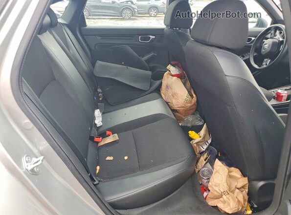 2HGFE2F55PH516176 2023 HONDA CIVIC Silver Widok tylnych siedzeń