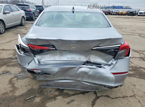 2HGFE2F55PH516176 2023 HONDA CIVIC Silver Widok z tyłu